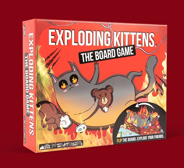 EXPLODING KITTENS: THE BOARD GAME