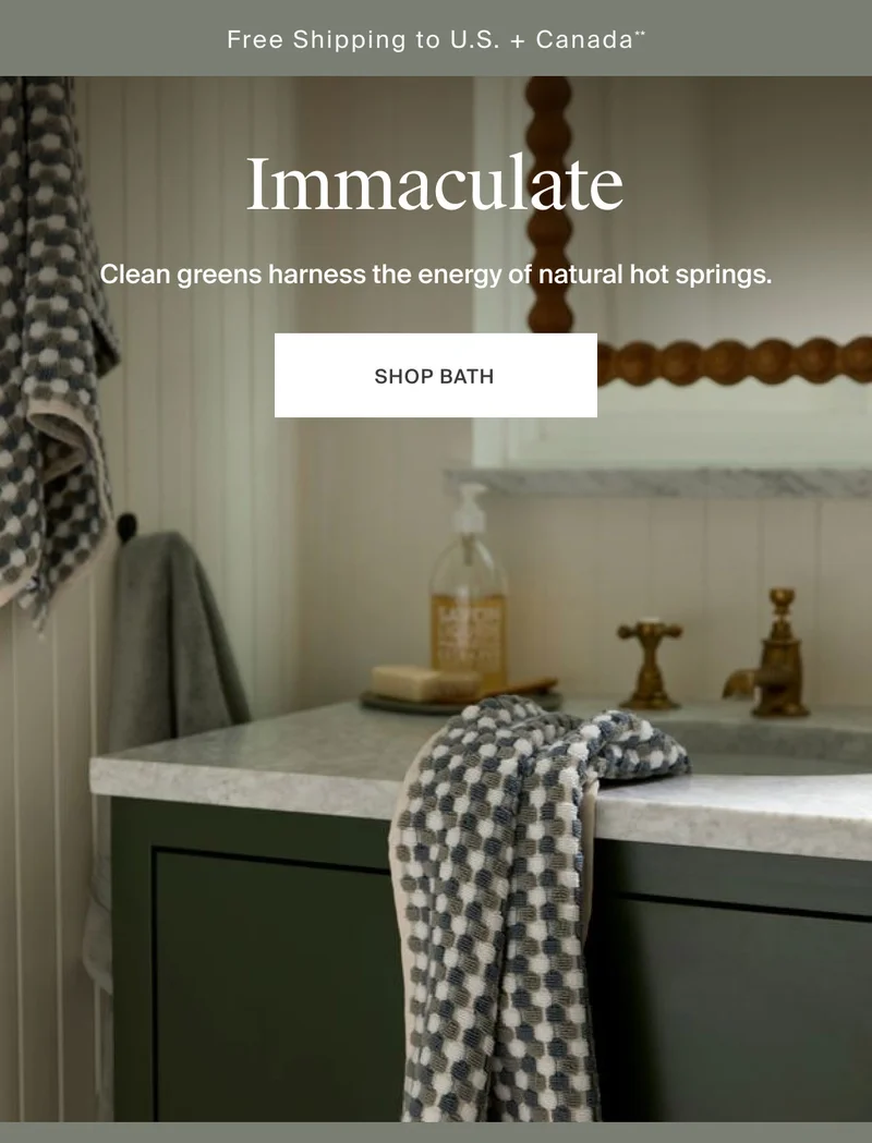 Clean Greens | Shop Bath