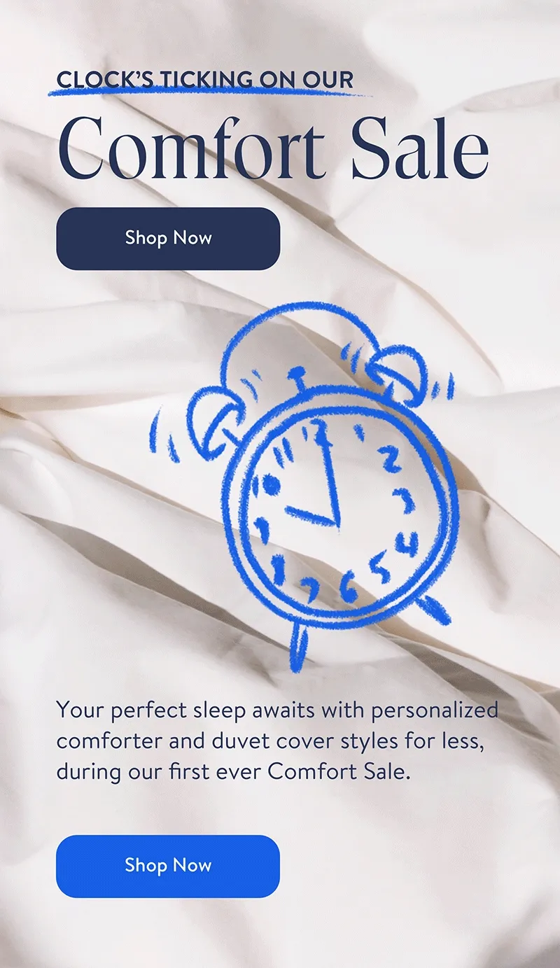 Comfort sale