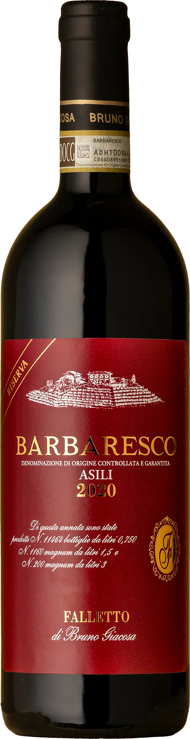Image of Bruno Giacosa<BR>Asili Riserva Barbaresco Nebbiolo 2020