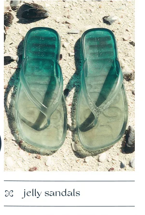 jelly sandals