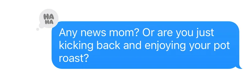 Any News Mom?