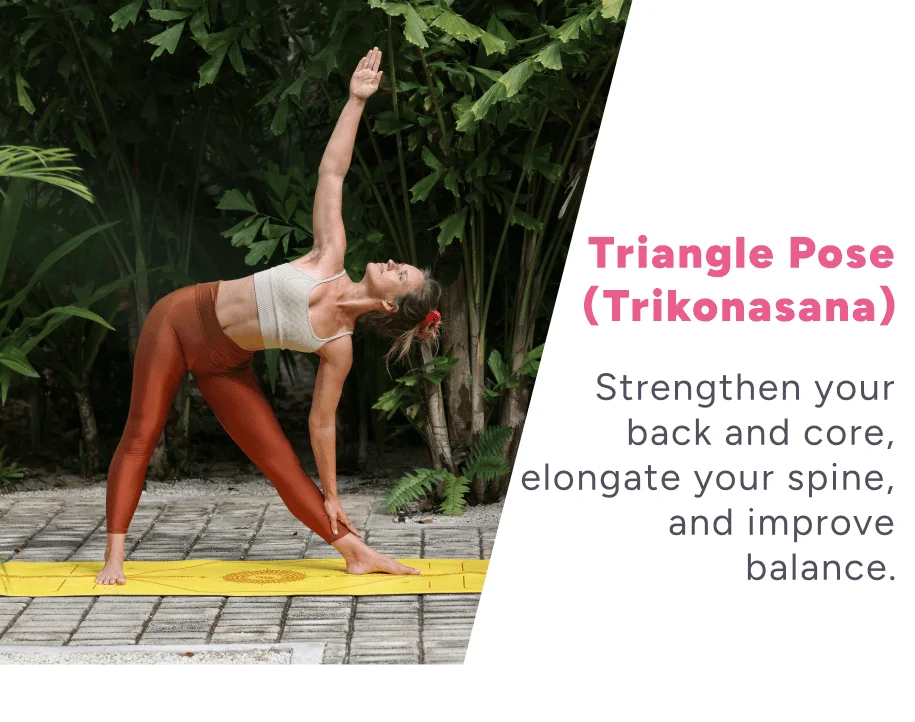 Triangle Pose