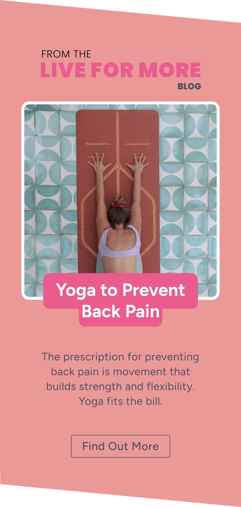 Yoga to Prevent Back Pain