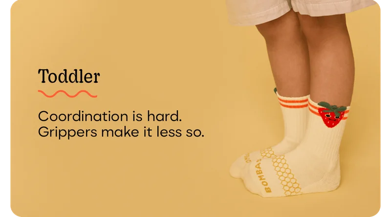 Toddler Coordination is hard. Grippers make it less so.