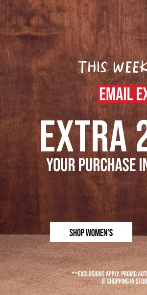 Extra 25% off Shop Women's