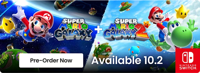 Super Mario Galaxy + Super Mario Galaxy 2 | Available 10.2 | Pre-Order Now