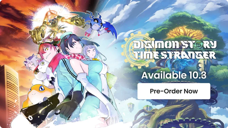 Digimon Story: Time Stranger | Available 10.3 | Pre-Order Now