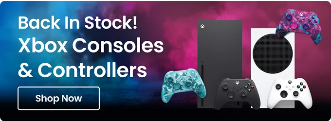 Back In Stock! Xbox Consoles & Controllers | Shop Now