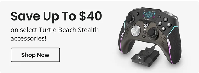 Save Up To $40 on select Turtle Beach Stealth accessories! | Shop Now