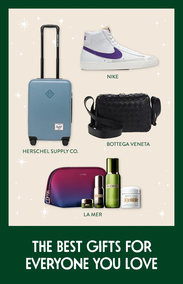 The best gifts for everyone you love, including shoes, accessories and beauty.