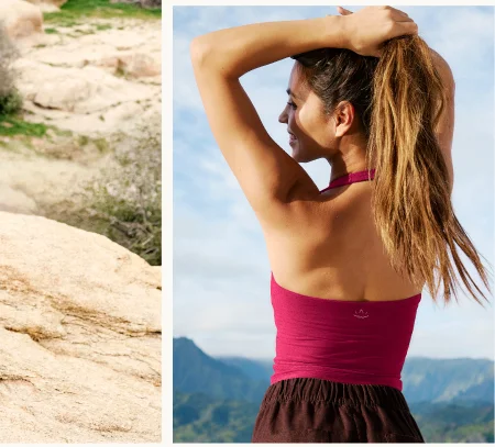 Spacedye™ Square Halter Tank