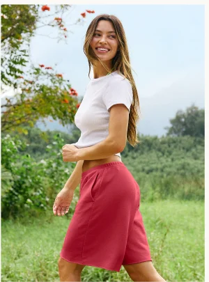 Fade Out Low-Rise Bermuda Short