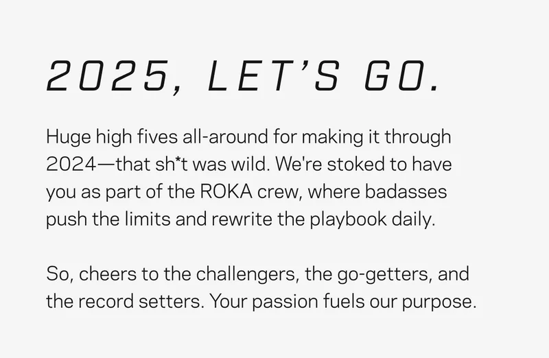 2025, Let's go.