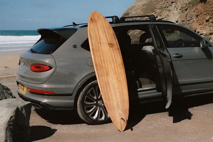 🏄‍♂️ Bentley Crafts a Bespoke Surfboard With Marnie Rays and Otter Surfboards