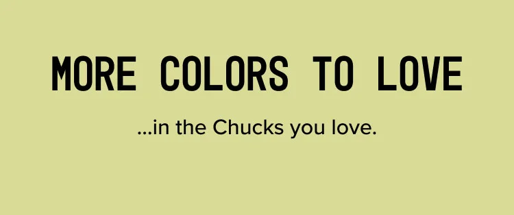 More colours to love