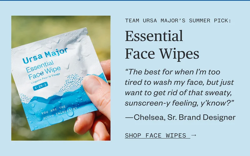 Essential Face Wipes