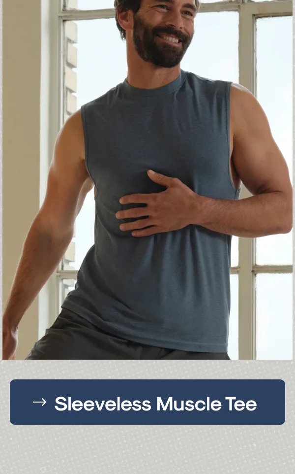 Sleeveless Active Muscle Tee