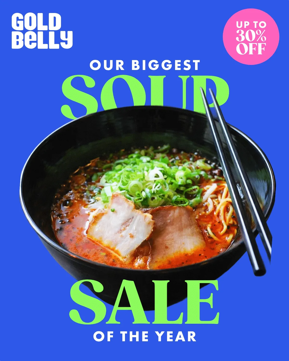 Our Biggest Soup Sale