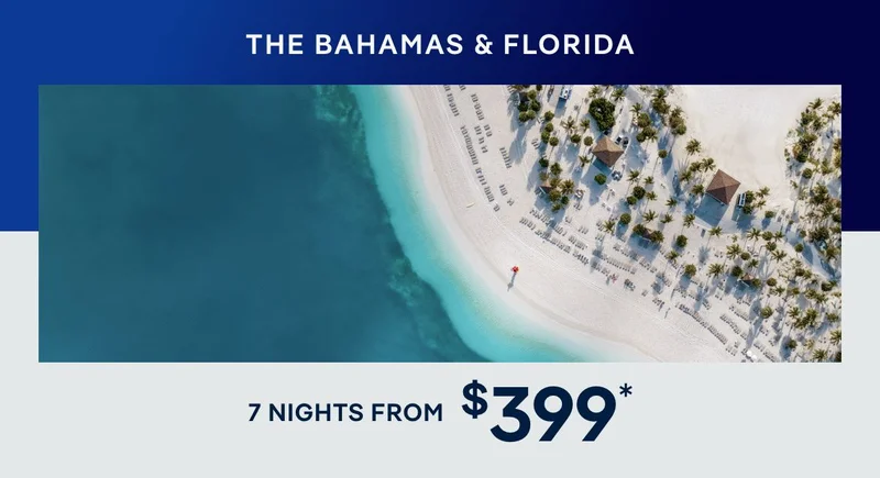 The Bahamas & Florida – 7+ Nights – Click to View Cruises & Book Now
