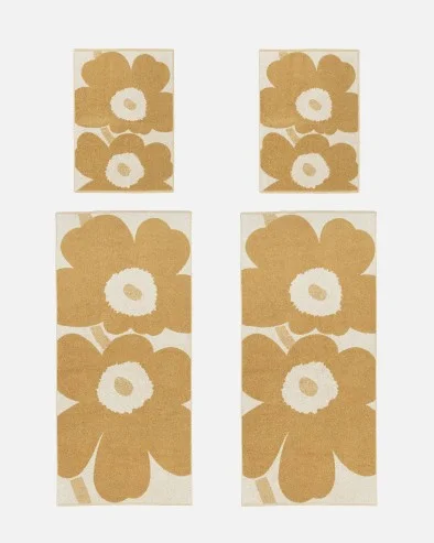 Unikko 60th anniversary bath towel set