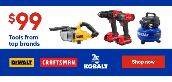 $99 Tools from top brands