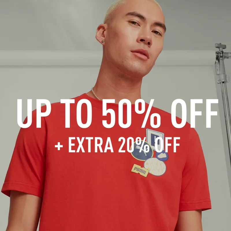 UP TO 50% OFF + EXTRA 20% OFF