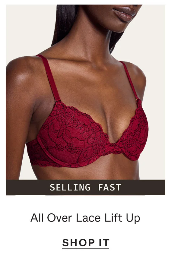 Selling Fast: All Over Lace Lift Up