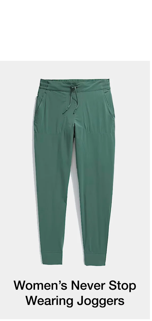 Women's Never Stop Wearing Joggers