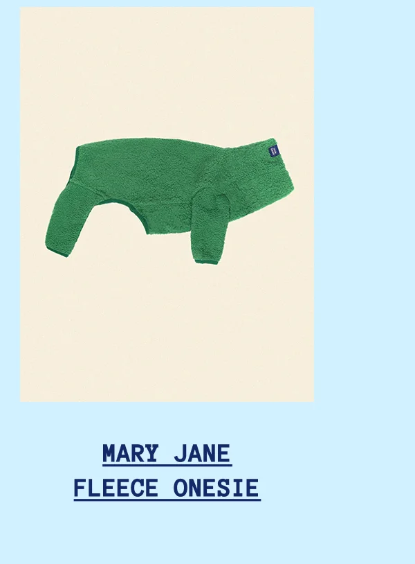 Mary Jane Fleece Onesie