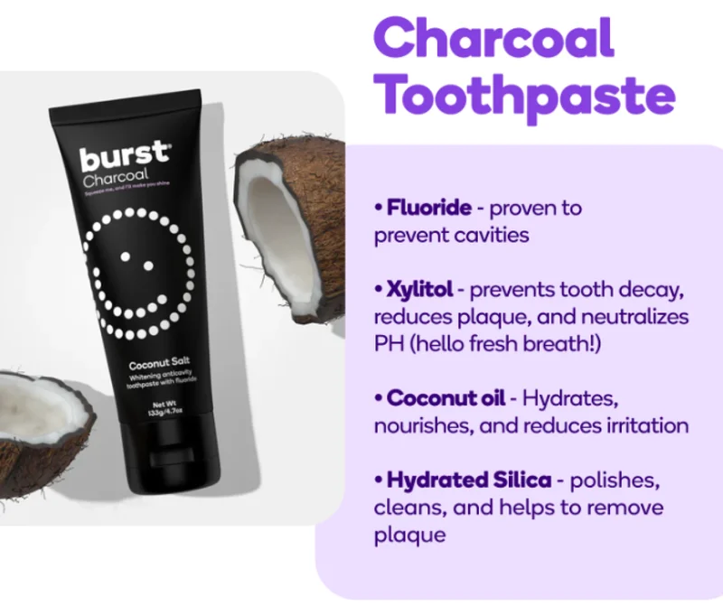 burst oral care toothpaste