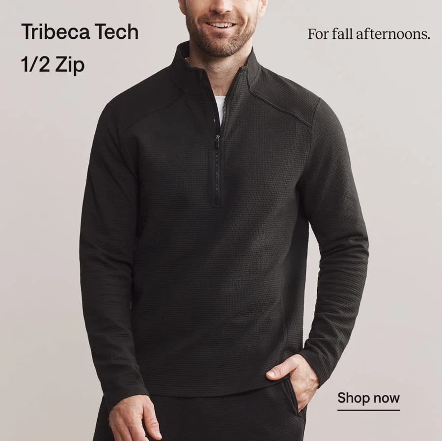 Tribeca Tech 1/2 Zip