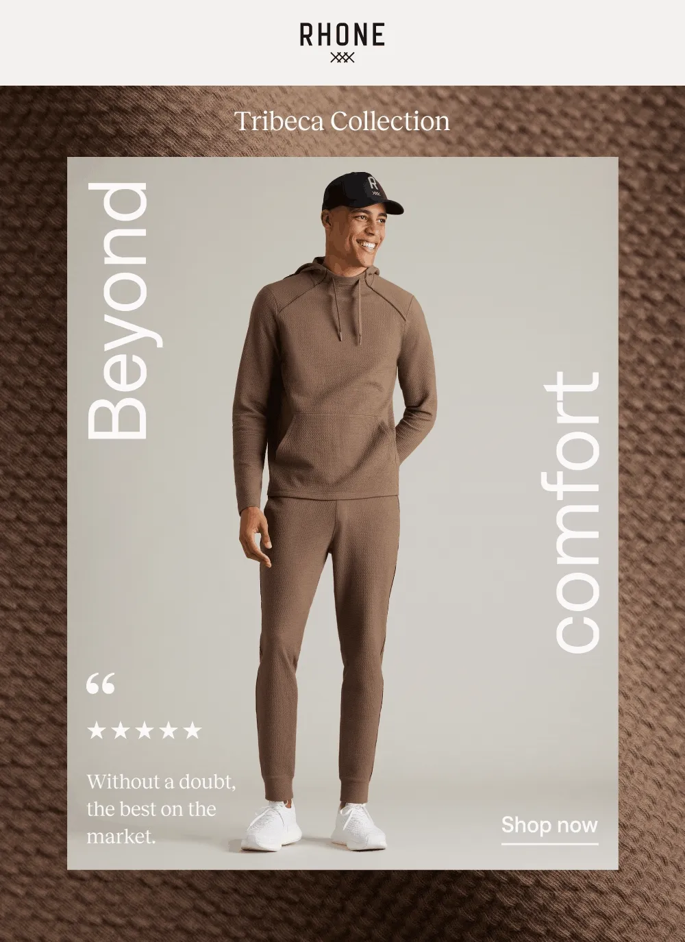RHONE: Beyond comfort. Shop Tribeca Tech
