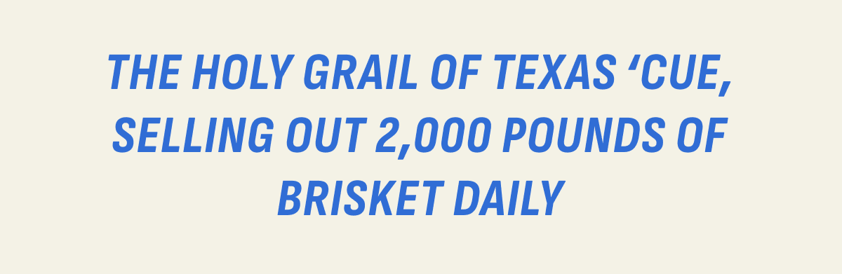 The holy grail of Texas 'cue The holy grail of Texas 'cue