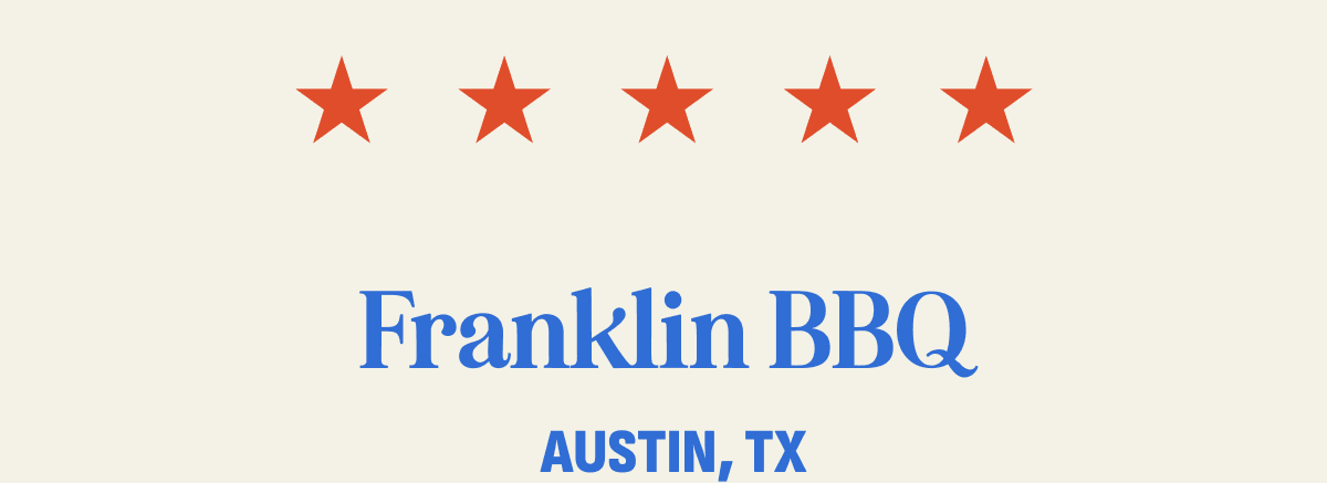 Franklin BBQ Franklin BBQ