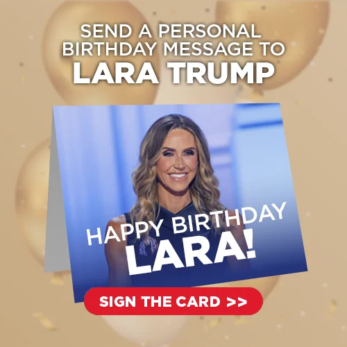 Sign Lara's birthday card!