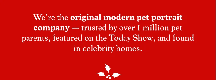 Original Modern Pet Portrait