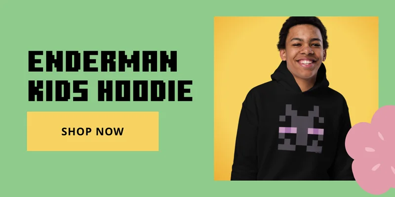 Enderman Kids Hoodie