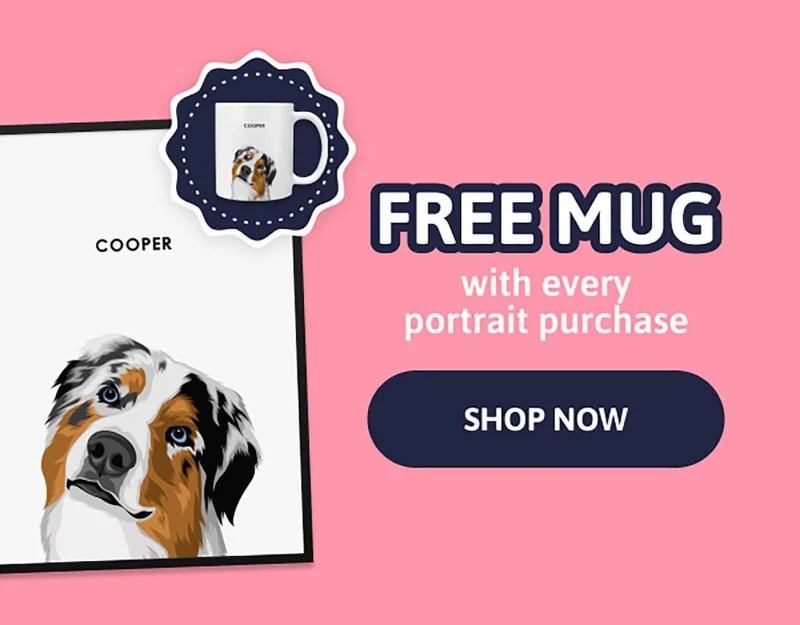 FREE mug with every portrait purchase [SHOP NOW]