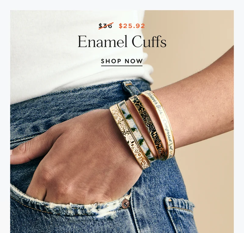 Shop Enamel Cuffs
