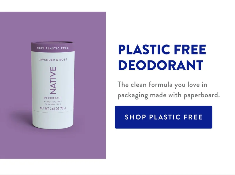 PLASTIC FREE DEODORANT | The clean formula you love in packaging made with paperboard | SHOP