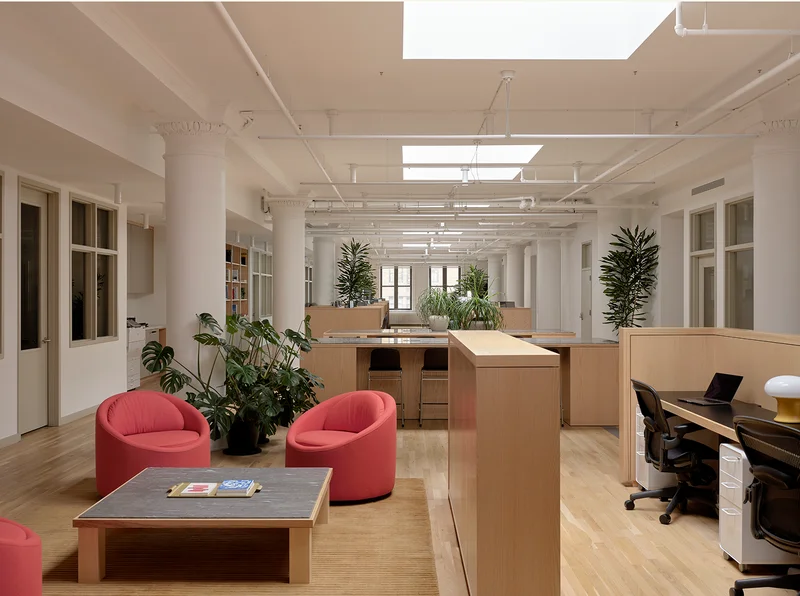 Pictured: The Gere Easy Chair (in Persimmon) at DBI Projects.