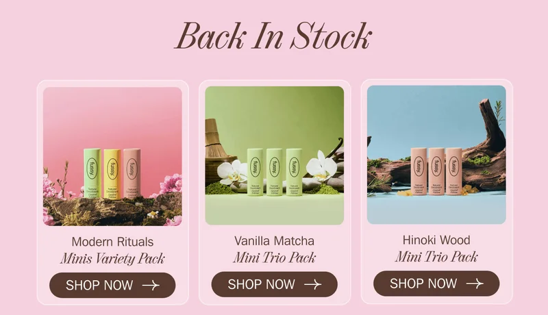 Back in Stock - SHOP NOW