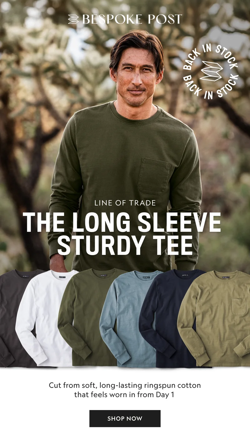 The Long Sleeve Sturdy Tee