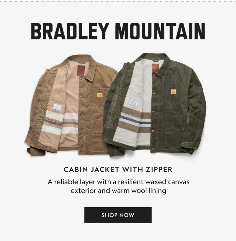 Cabin Jacket w/ Zipper