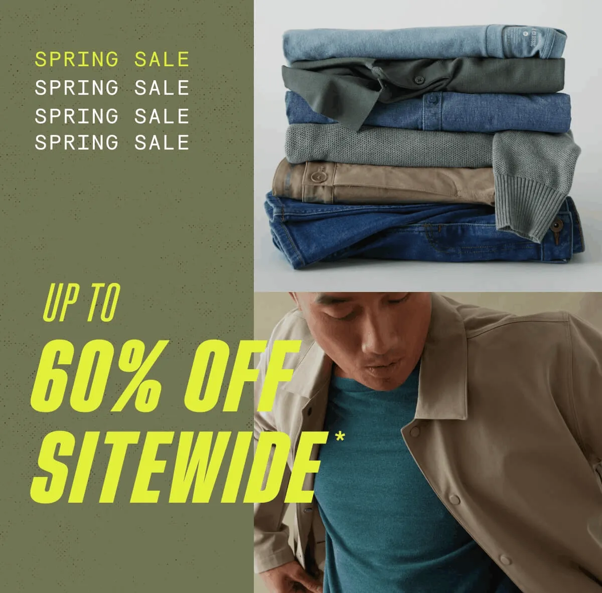 spring sitewide sale