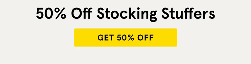 50% Off Stocking Stuffers