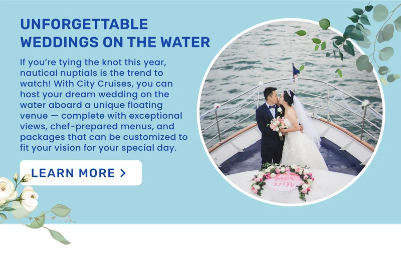 Unforgettable Weddings on the Water*