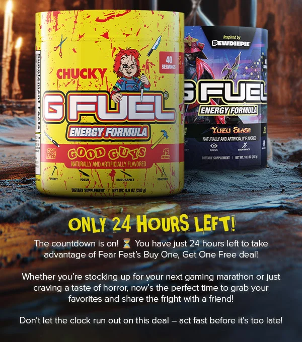 ONLY 24 HOURS LEFT!