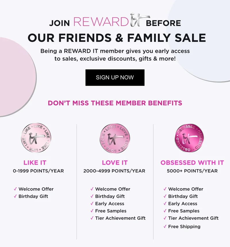 Our Friends & Family Sale